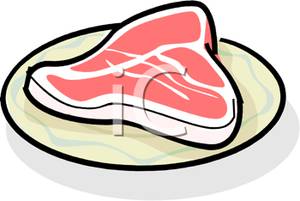 meat clipart plate clipart
