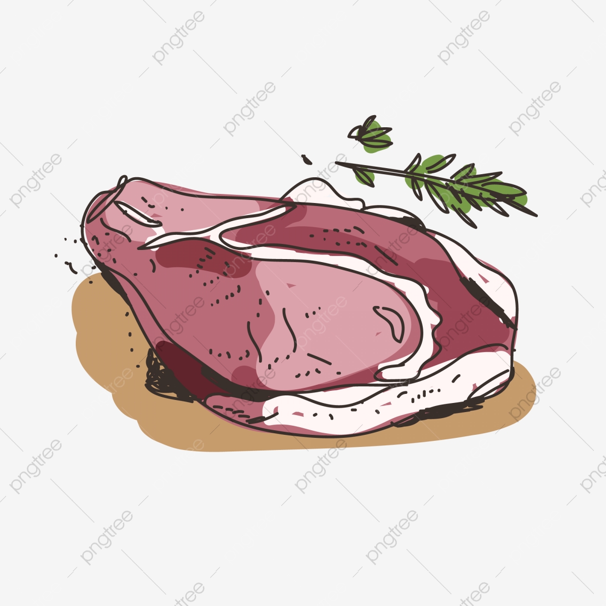 meat clipart sliced meat