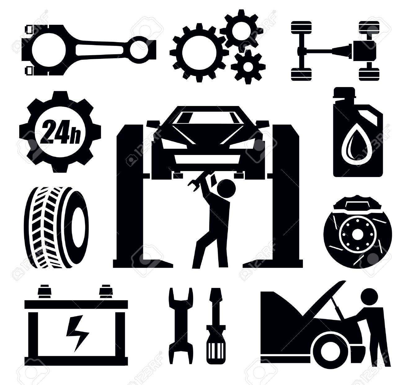 mechanic clipart automotive engineering