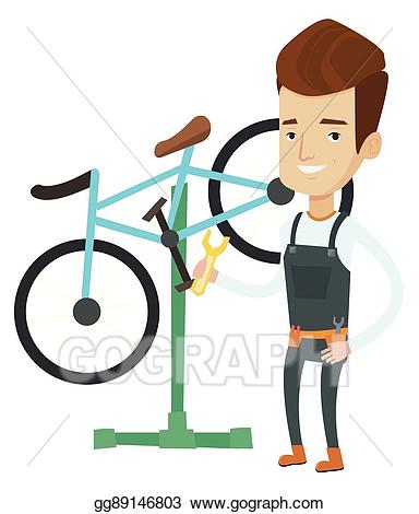 mechanic clipart bike mechanic
