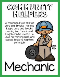 mechanic clipart community helper