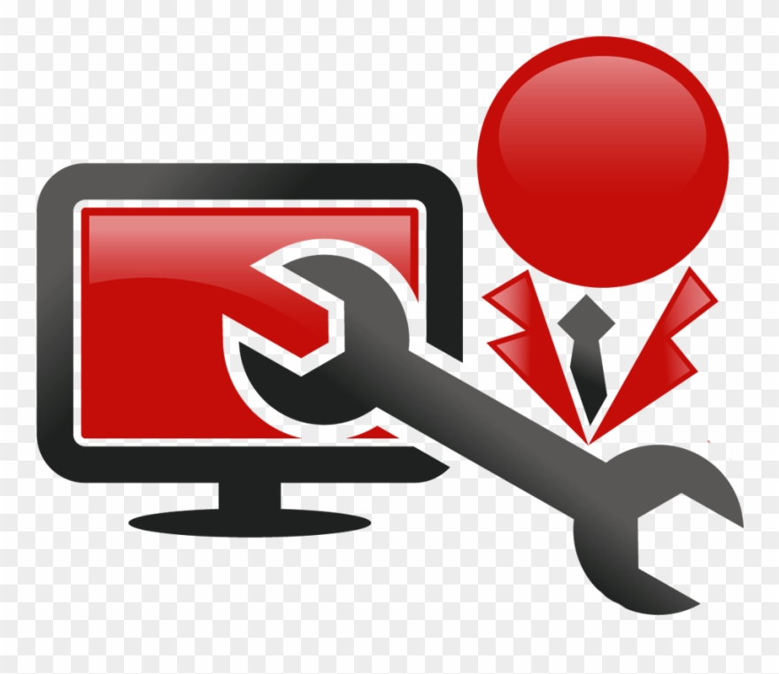Mechanic clipart computer. Cliparts repair logo png