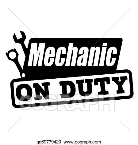 mechanic clipart duty