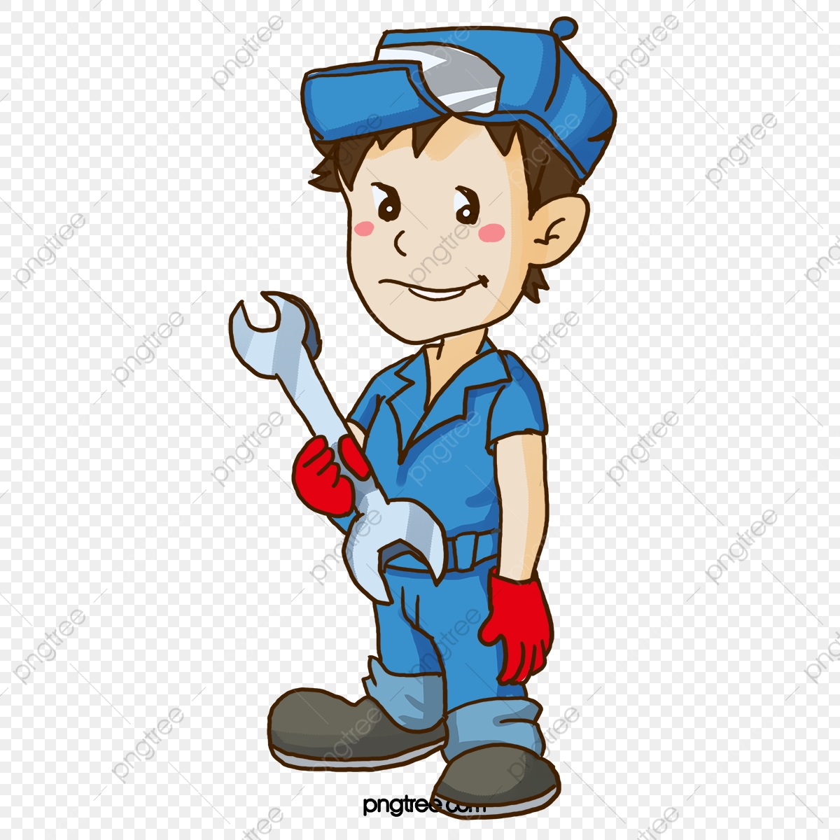 mechanic clipart garage mechanic