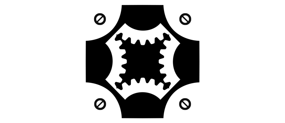 mechanic clipart half gear