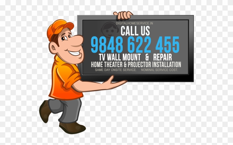 mechanic clipart tv repair