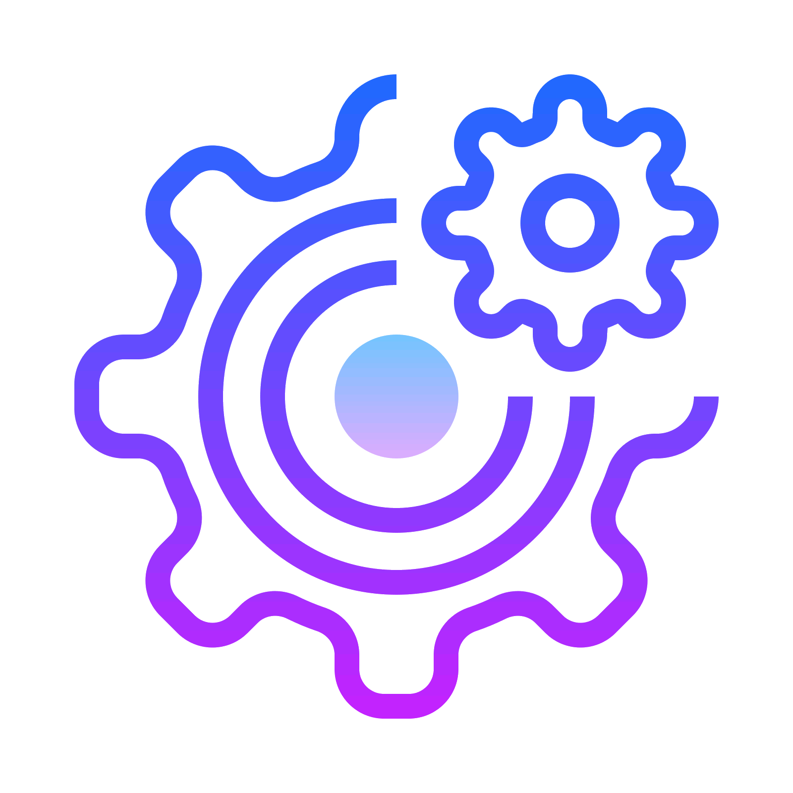 Automation icon free download. Mechanic clipart wheel in motion