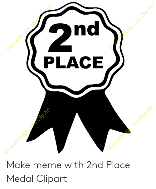 medal clipart 2nd