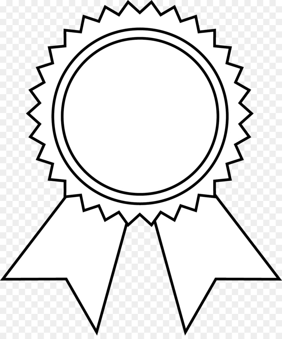 medal clipart black and white