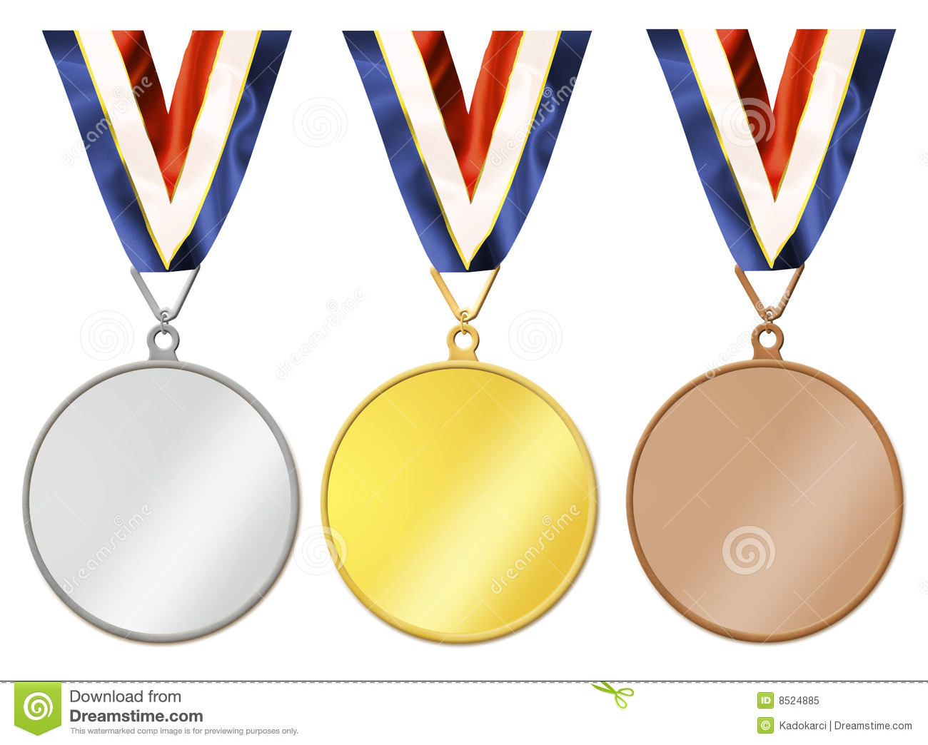 medal clipart blank