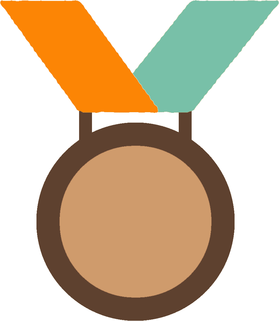 medal clipart bronze