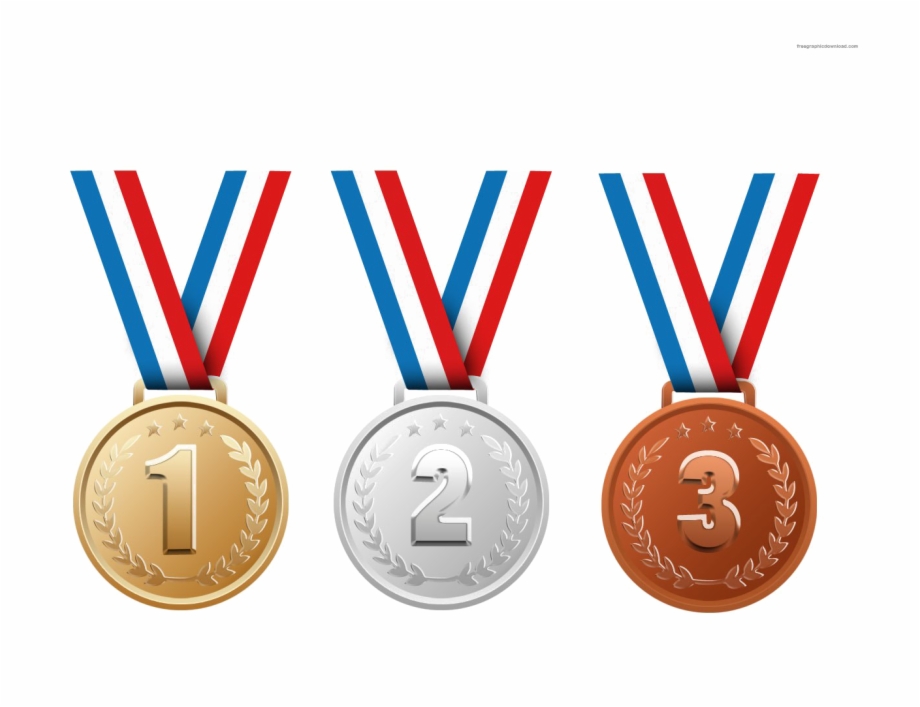 medal clipart gold silver