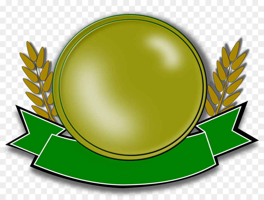 medal clipart green