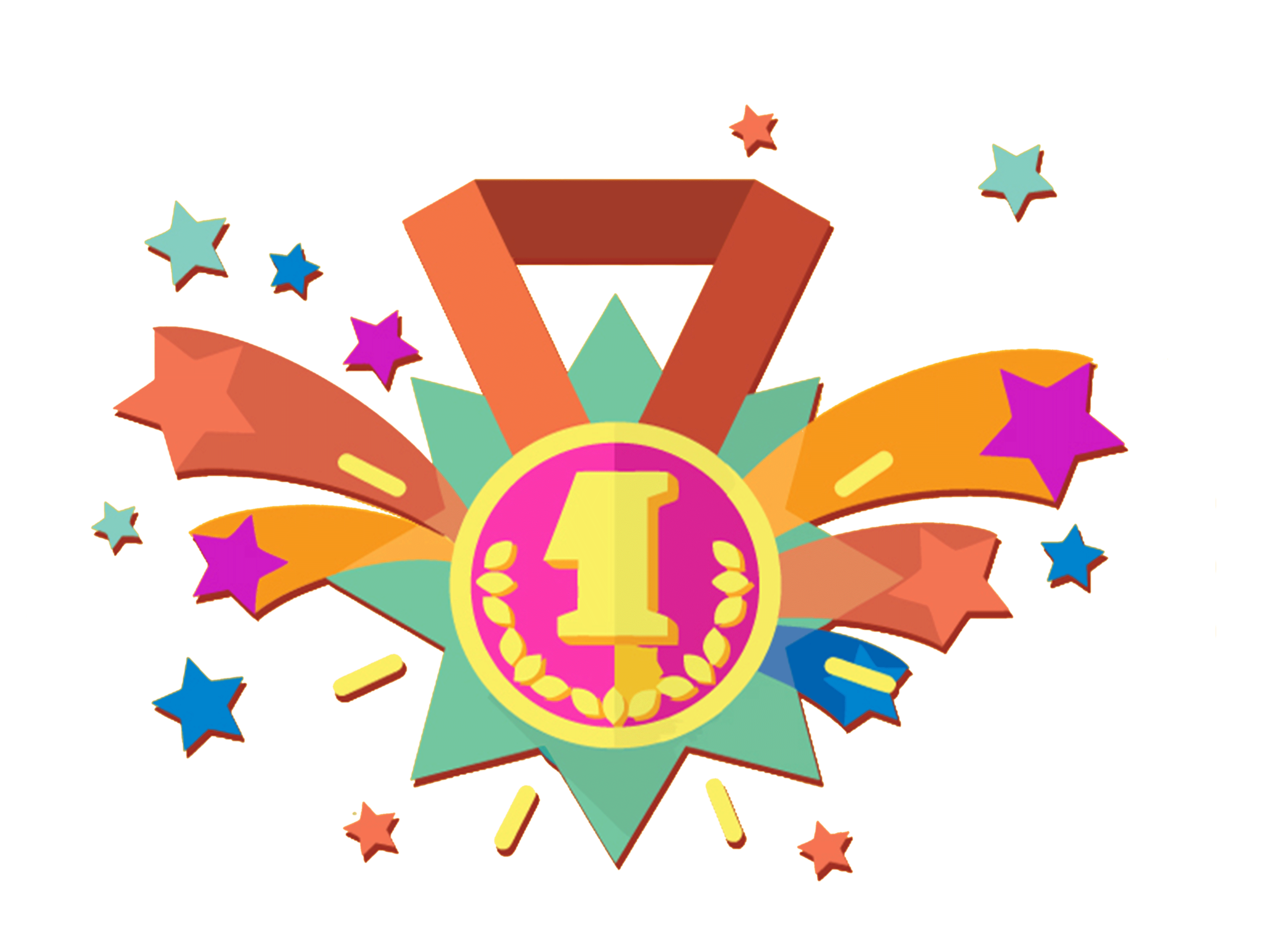 Gold clip medals transprent. Medal clipart line art