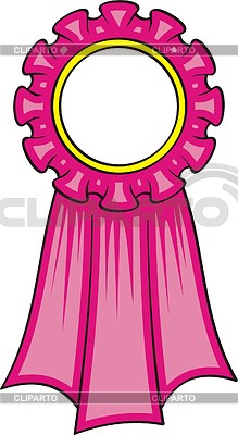 medal clipart pink