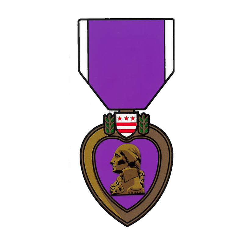medal clipart purple