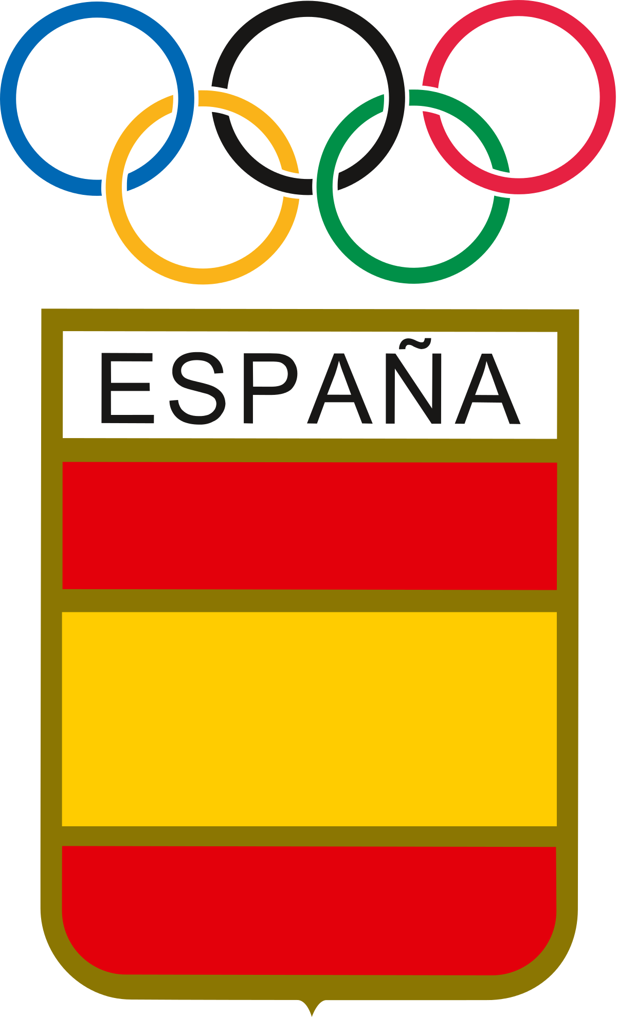 Olympic clipart borders. Spanish committee wikipedia 