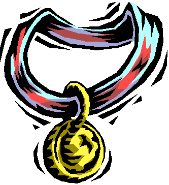 medal clipart recognition day