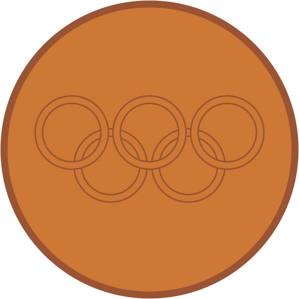 Olympics gymnastics medal