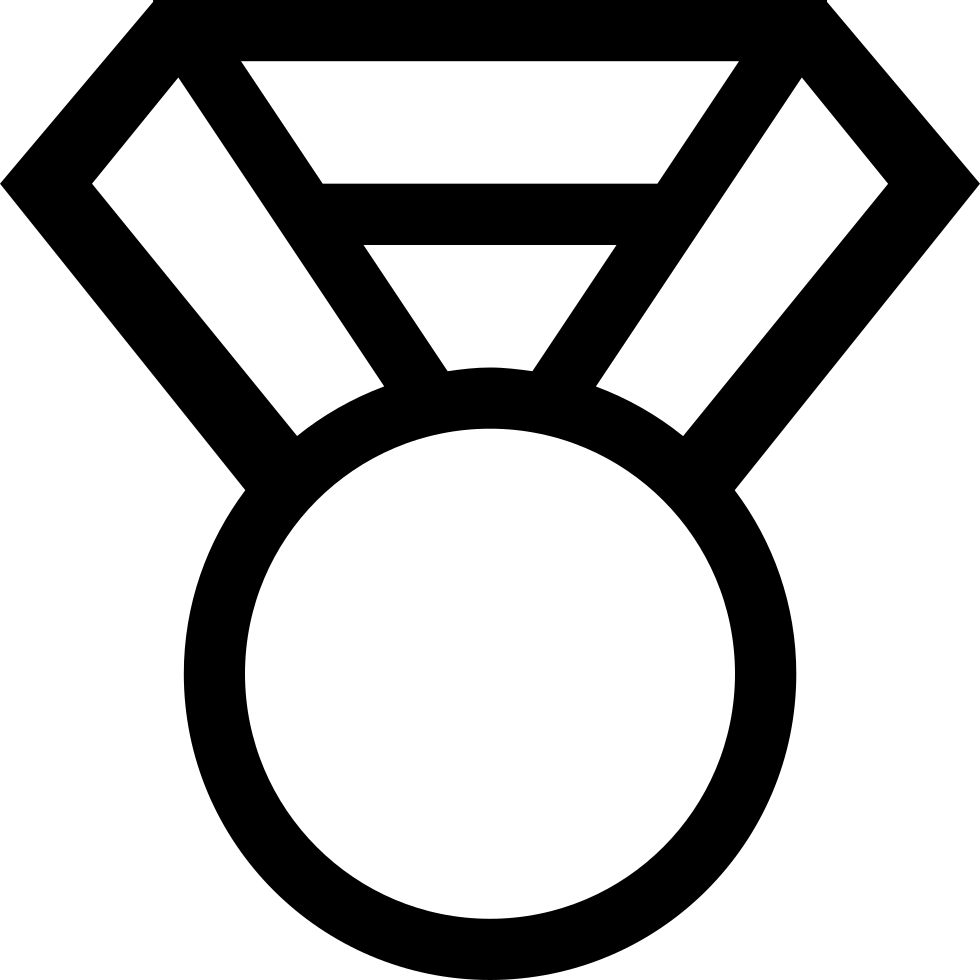 Medal clipart svg. Png icon free download