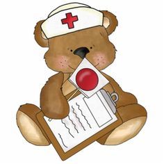 medical clipart bear