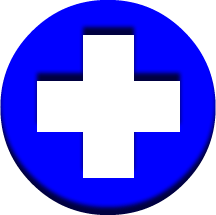 medical clipart blue