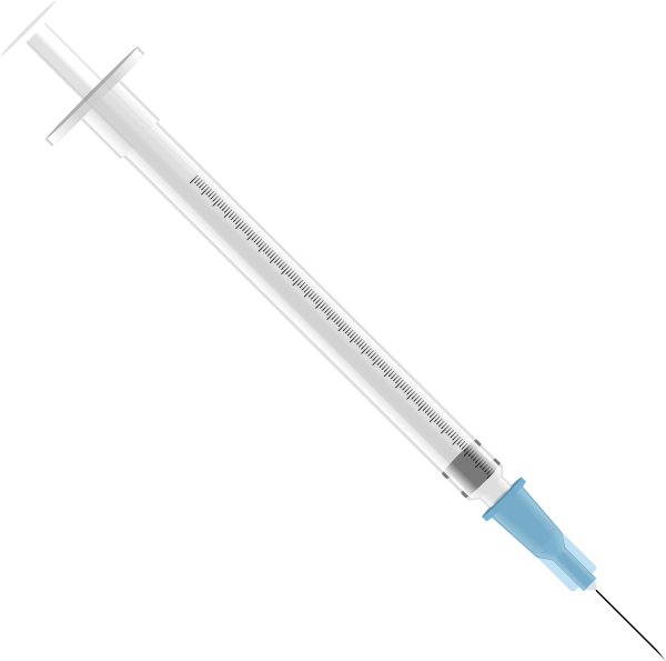 Syringe clip art at. Medicine clipart needle