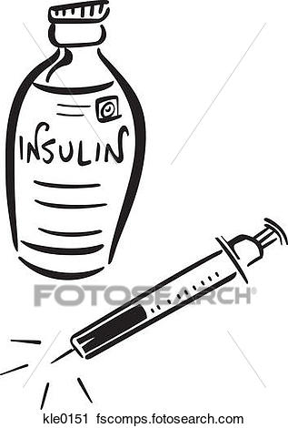 medication clipart insulin bottle