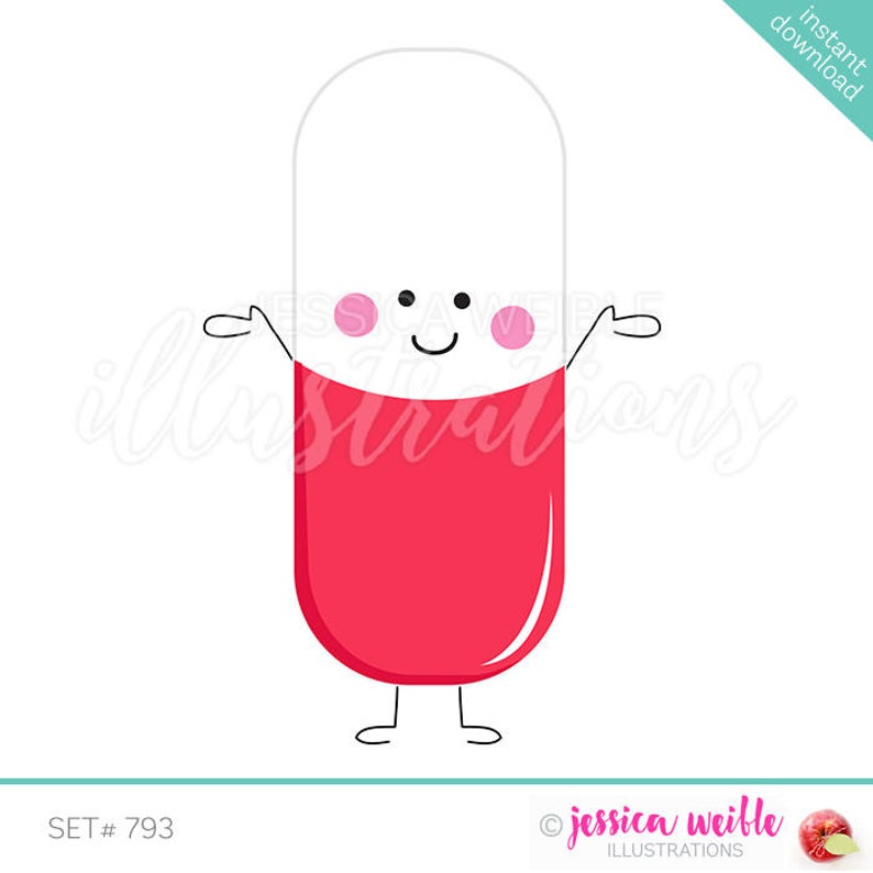 medication clipart painting