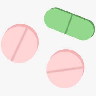 medication clipart pink pill