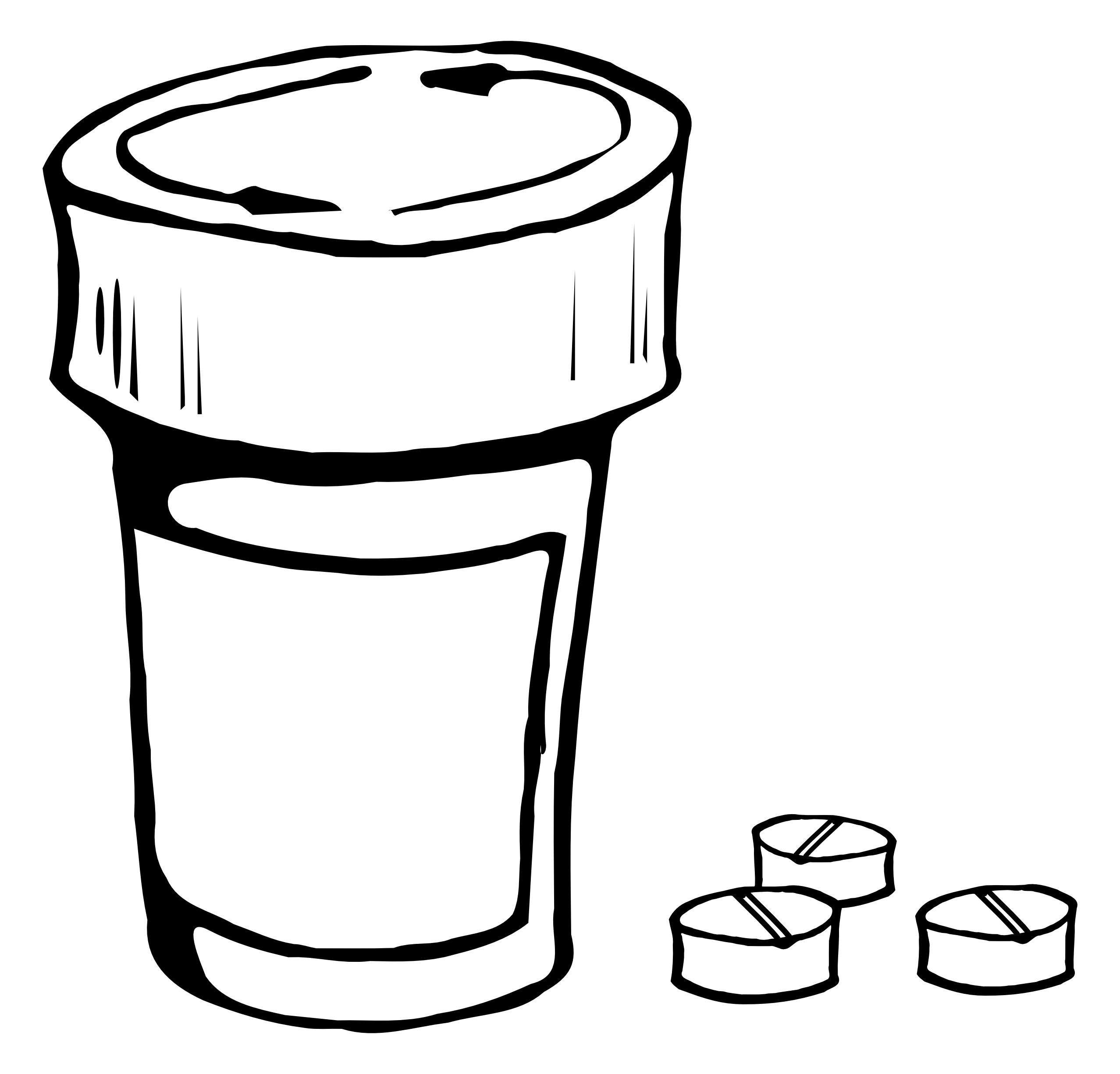 Medicine bottle coloring page. Pills clipart laxative