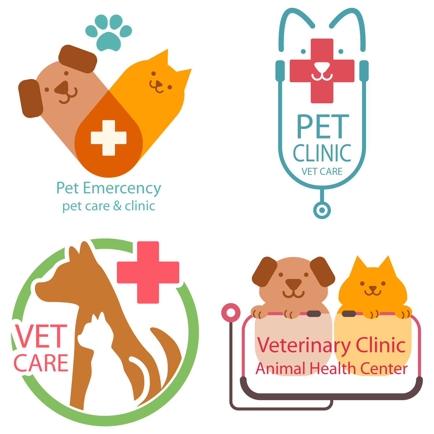 Cat logo veterinary veterinarian. Medicine clipart dog medicine