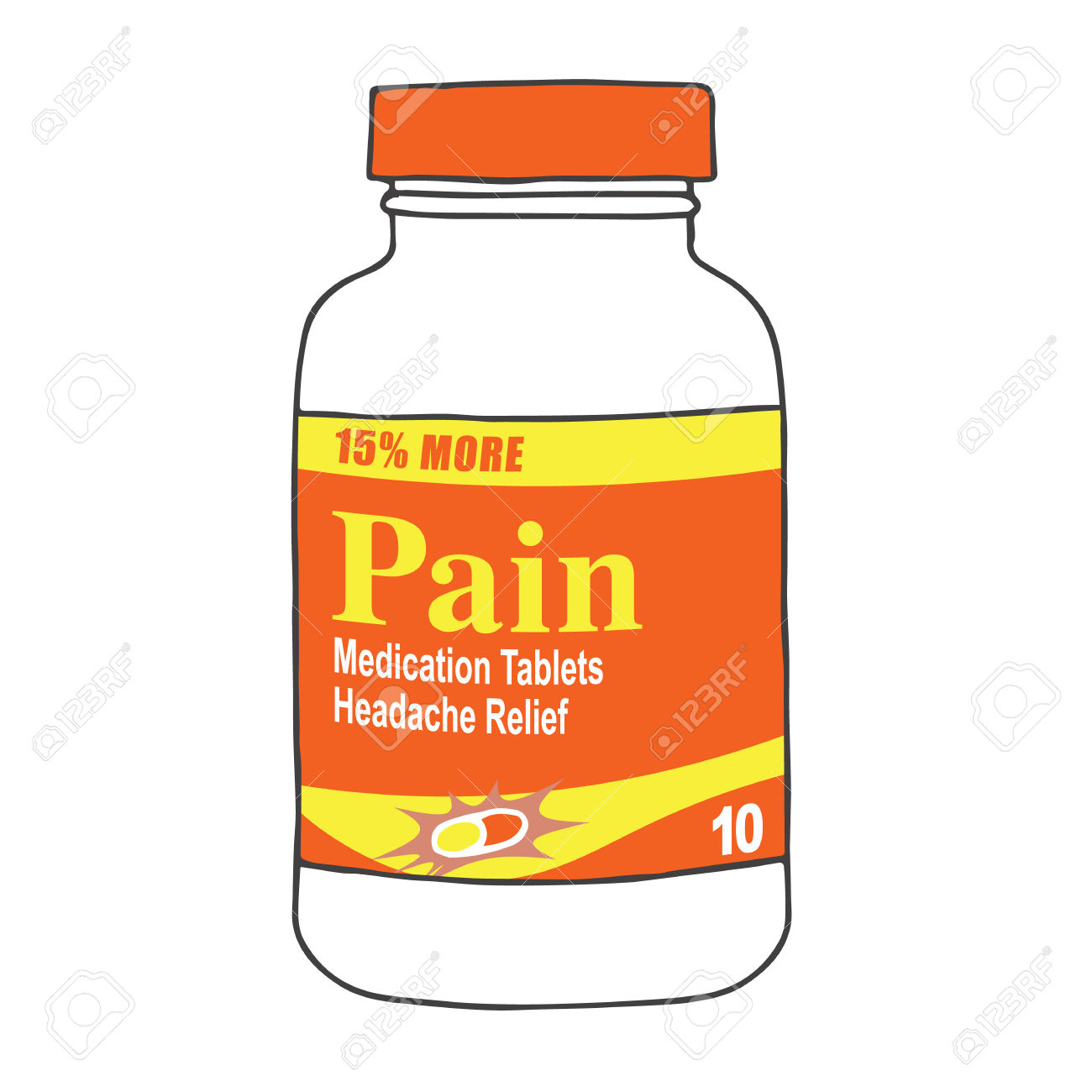 medicine clipart pain medication