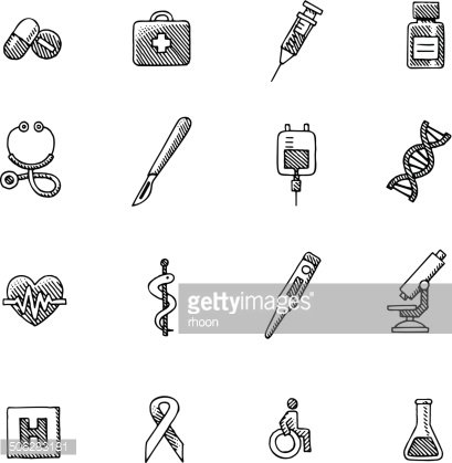 Medicine clipart vintage. Healthcare and icons premium