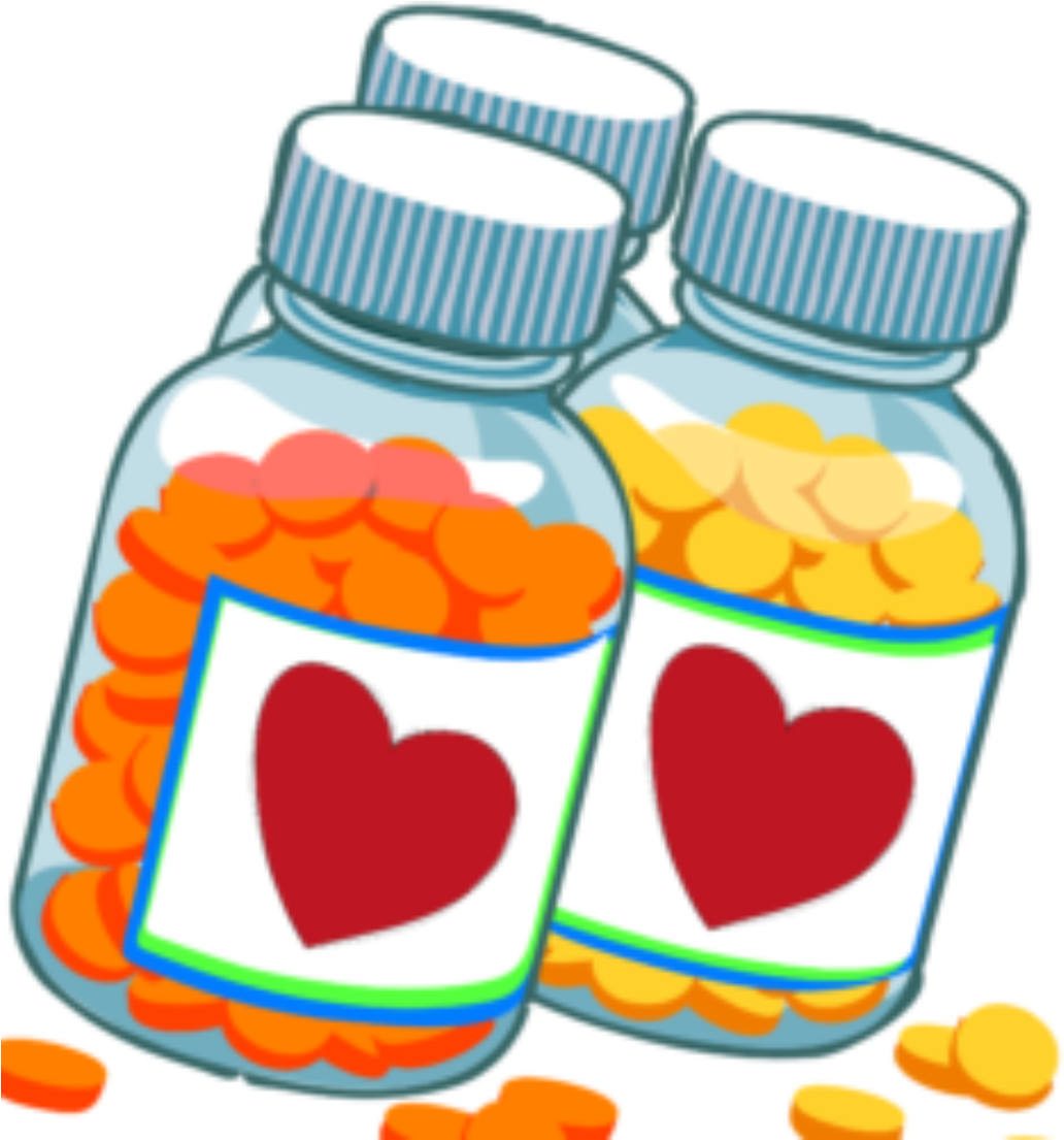 medicine clipart vitamin bottle