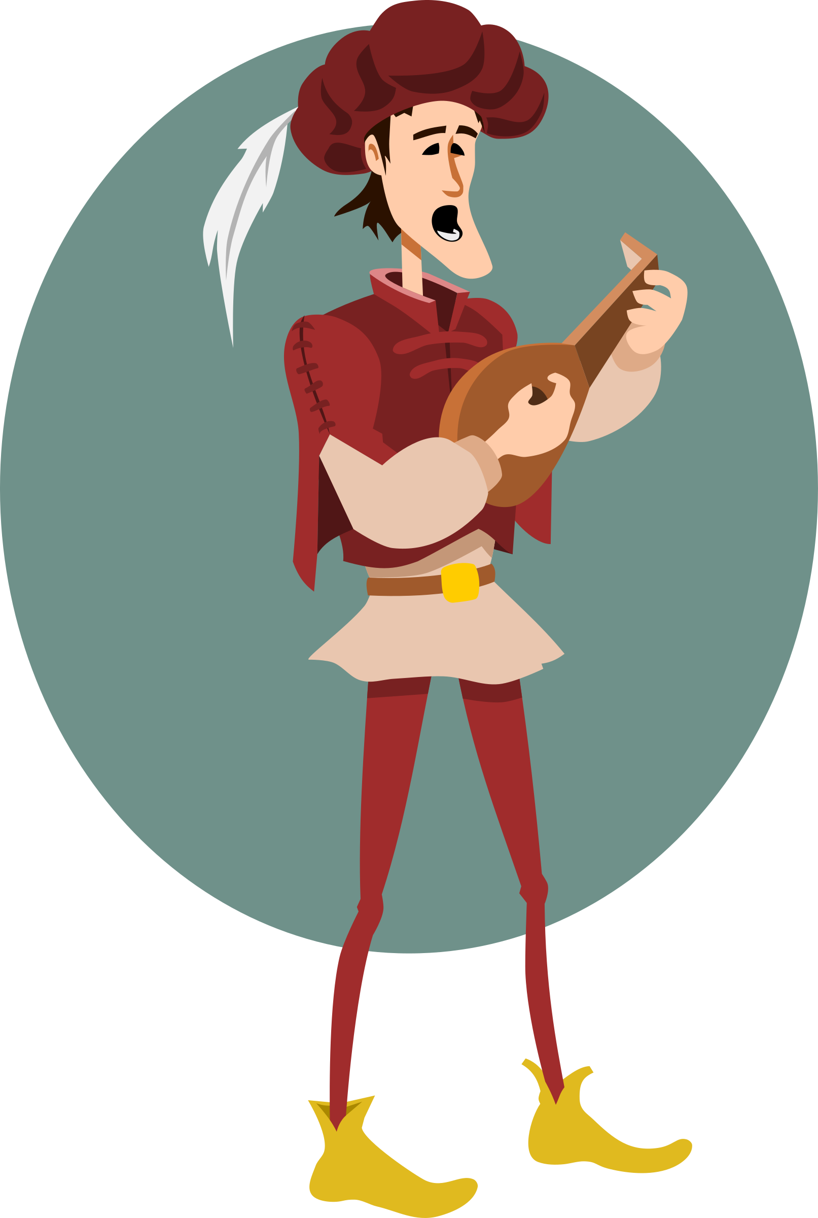 musician clipart animated