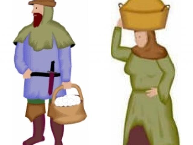 medieval clipart commoner