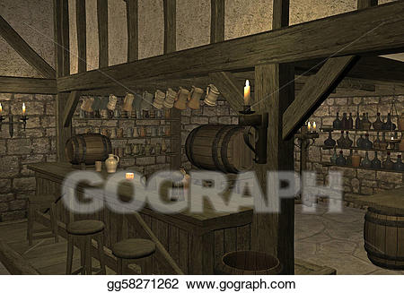 medieval clipart inn