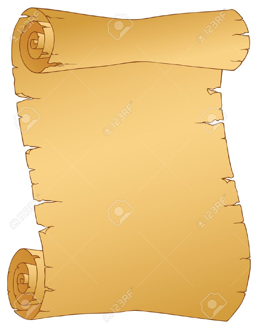 scroll clipart medieval