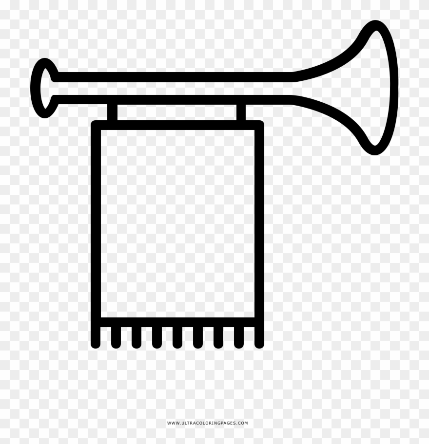 medieval clipart trumpet