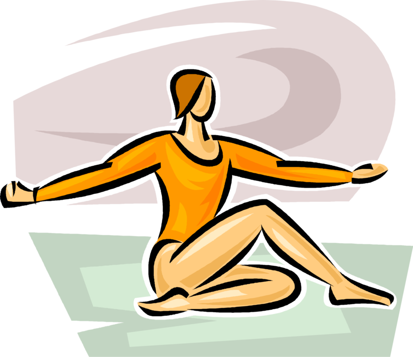 Yoga physical mental and. Meditation clipart disciplined