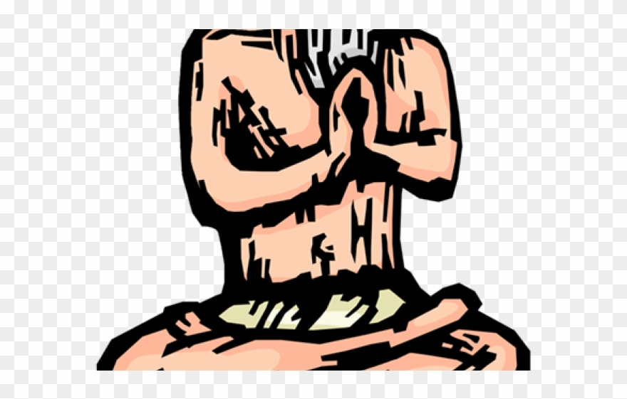 meditation clipart holy man