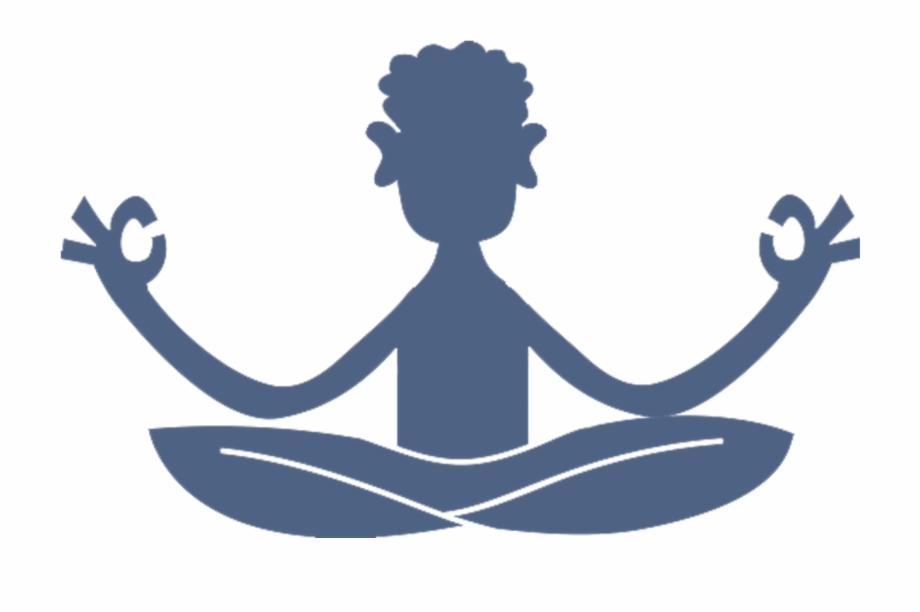 meditation clipart logo
