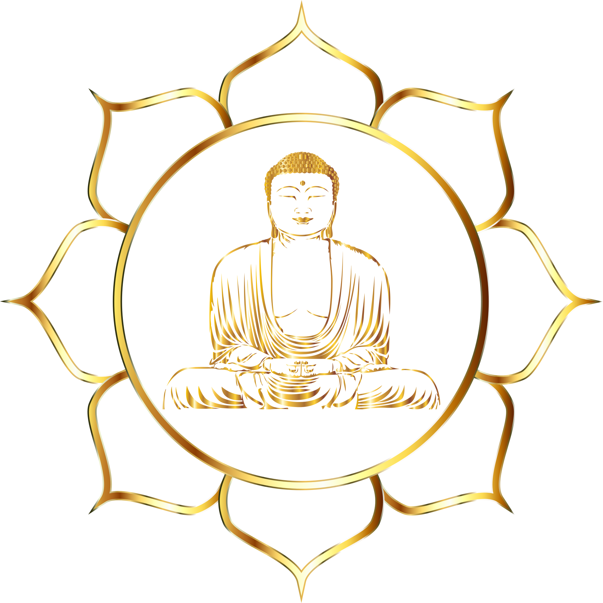meditation clipart lotus position