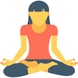 Meditation clipart mental well being, Meditation mental well being ...