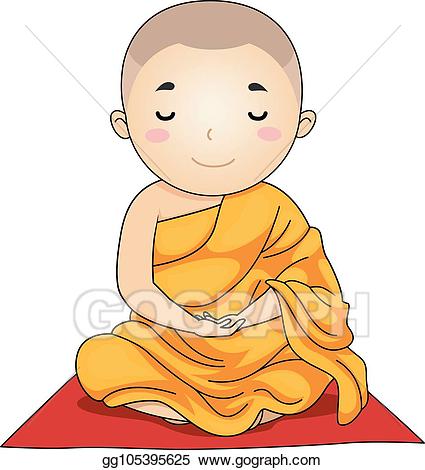 Meditation clipart monk, Meditation monk Transparent FREE for download ...