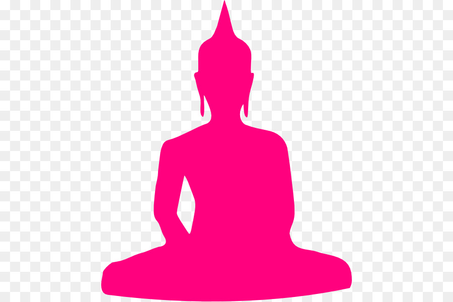 meditation clipart pink