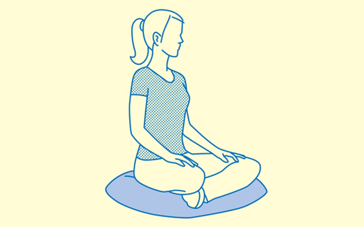 meditation clipart safe body