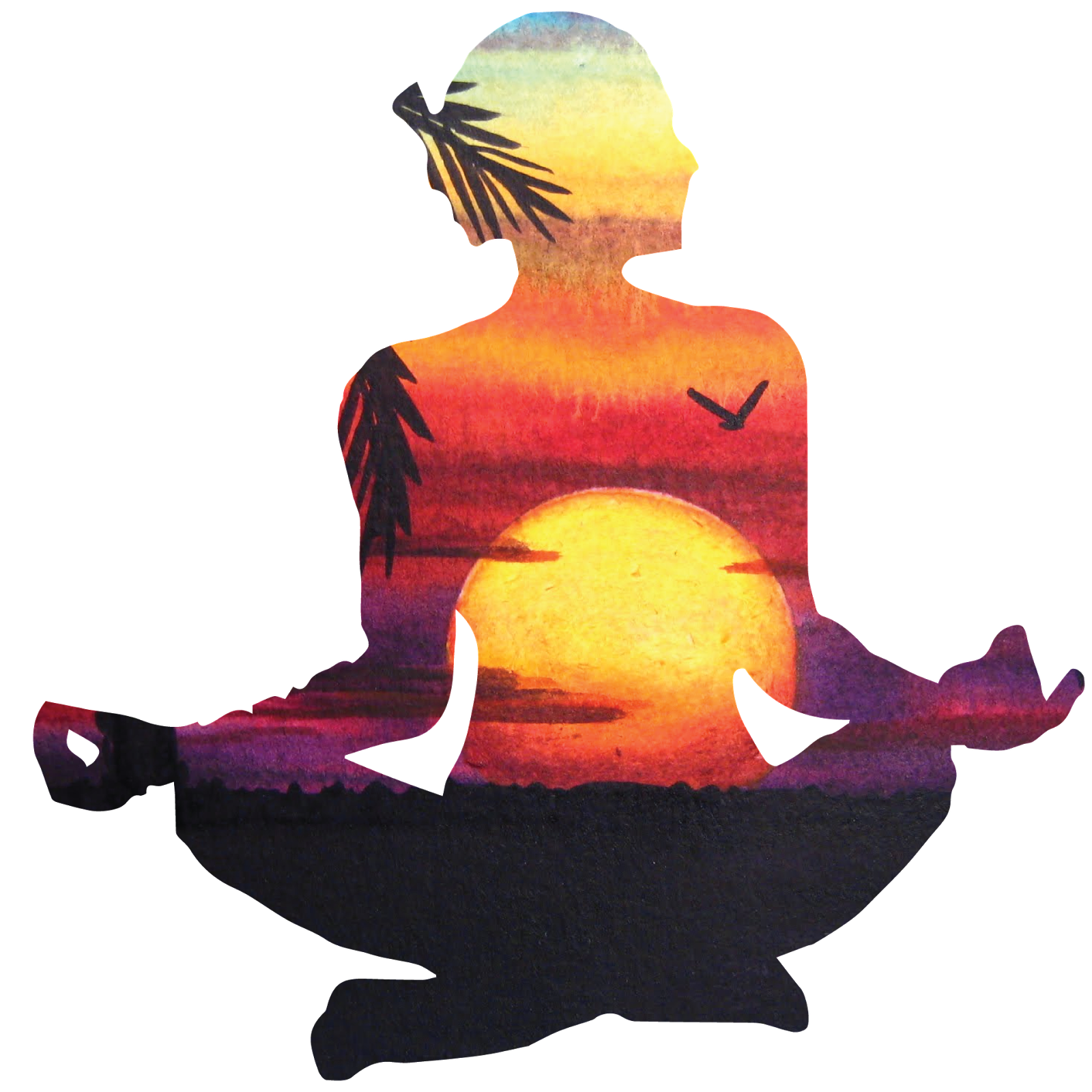 meditation clipart soothing