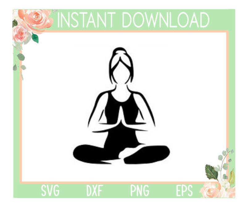 meditation clipart svg